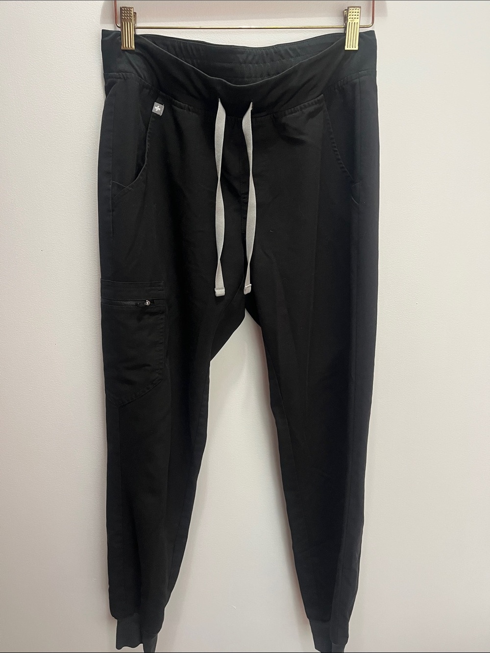 Figs Jogger Scrubs Black Size Small